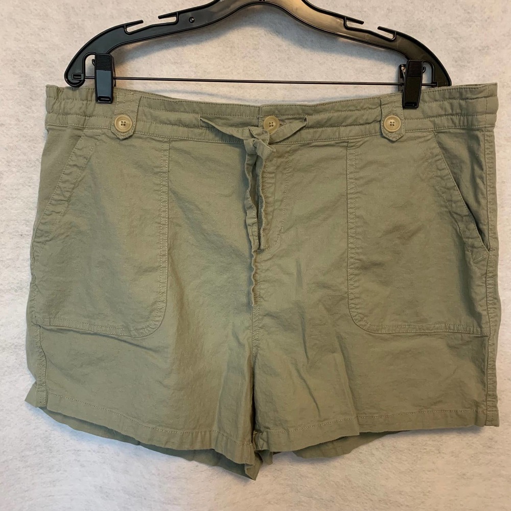 Torrid Linen Blend Shorts‎ Women's Plus Size 20